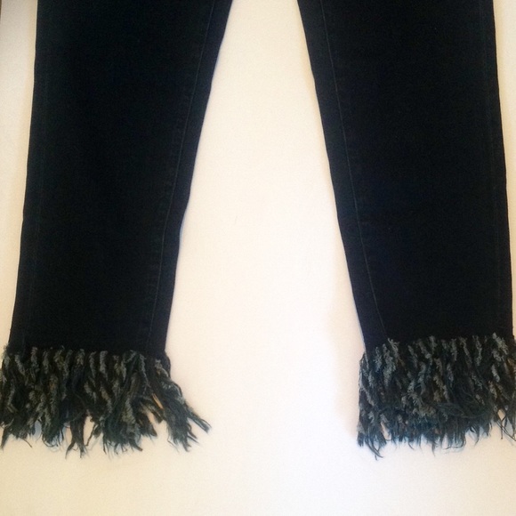 Joseph Ribkoff jeans pants SZ8 with tussles - Picture 5 of 6